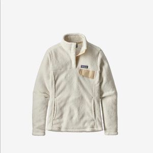 White Patagonia sweatshirt